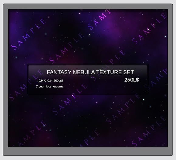 MATERIA PRIMA - Fantasy Nebula Textures Set