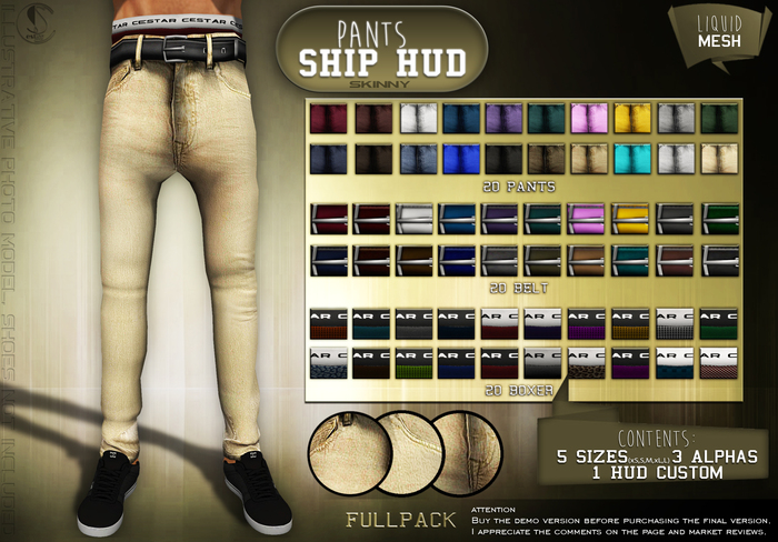 [Pants Fitted Ship]