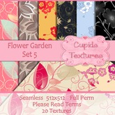*Cupids Textures * 20 FLOWER GARDEN SET 5