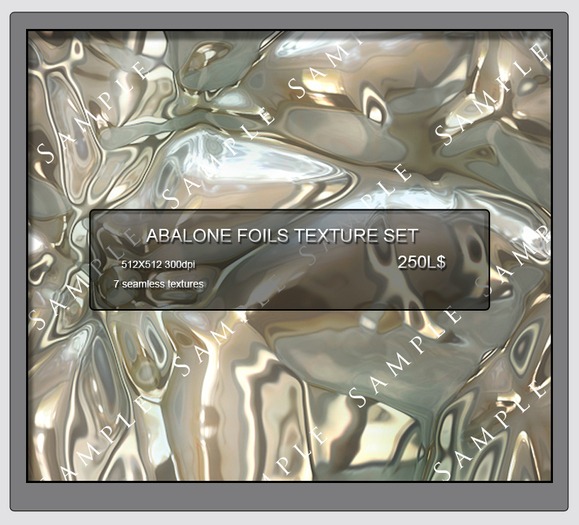 MATERIA PRIMA - Abalone Foils Textures Set