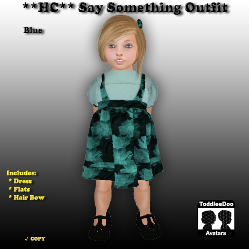 **HC** Kaylee Outfit - Yellow Flowers
