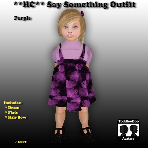 **HC** Kaylee Outfit - Yellow Flowers
