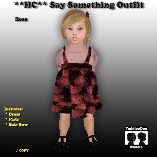 **HC** Kaylee Outfit - Yellow Flowers