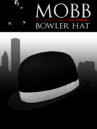 M*O*B*B* ~Bowler Hat~ (Black/White) 