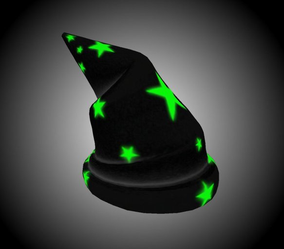 Wizard Hat 001 - Green