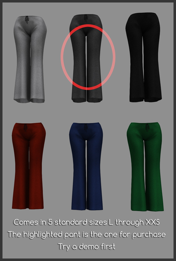THINGS - Loose Pants - D.Grey