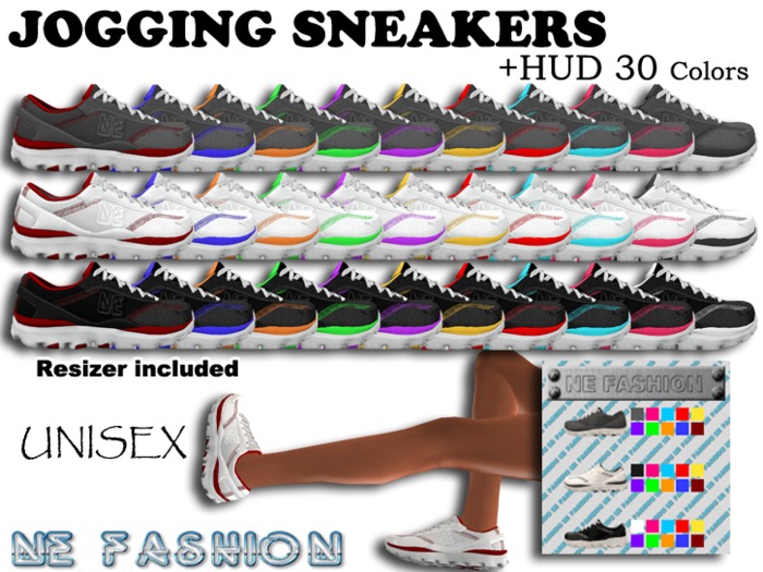 Jogging Sneakers - HUD 30 Colors - NE FASHION