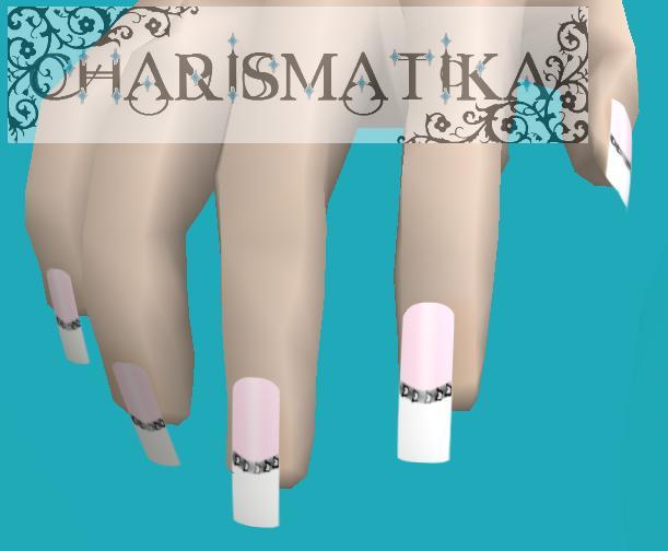 *Charismatika* Butterfly French Nails