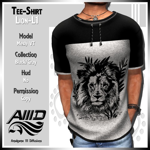 Tee-Shirt Lion-L1  ( A111D )