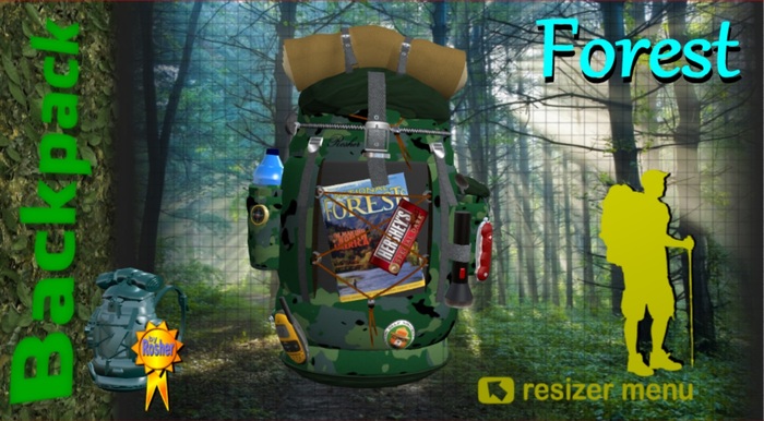 Rosher - Backpack Forest (box)