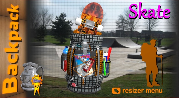 Rosher - Backpack Skate (box)