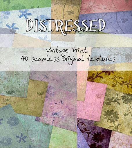 [D] Vintage Paper Textures Seamless - Boxed