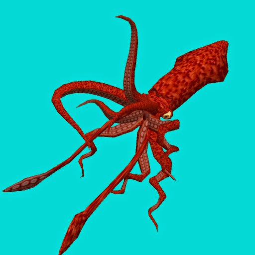 Second Life Marketplace - Colossal Abyss Squid (2 prims)
