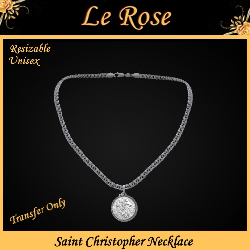 Saint Christopher Necklace Gift Box