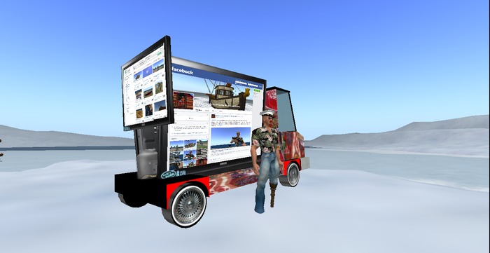 BILBOARD TRUCK BOXED