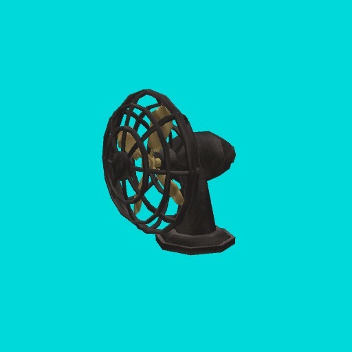 Antique Fan (2 prims)