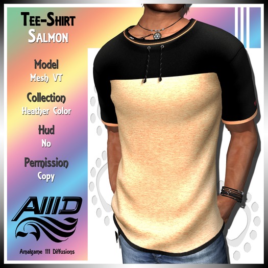 Tee-Shirt Salmon ( A111D )