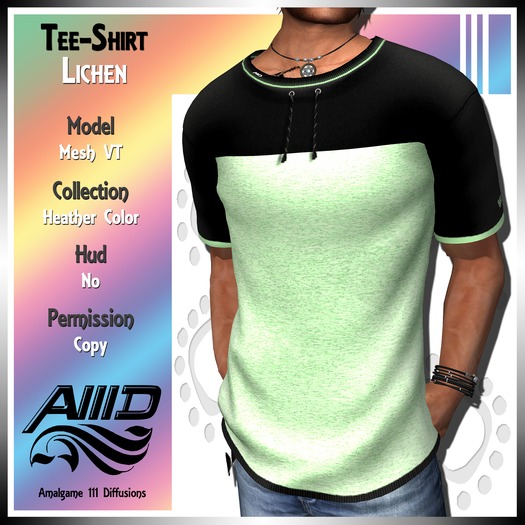 Tee-Shirt Lichen  ( A111D )
