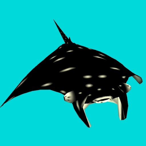 Manta Ray (4 prims)