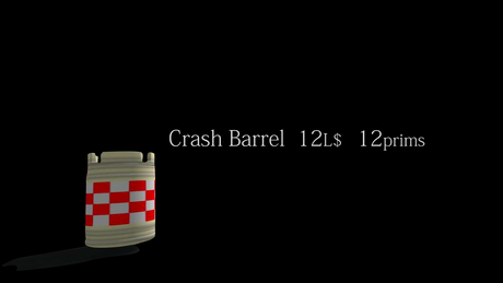 Second Life Marketplace - crash barrel