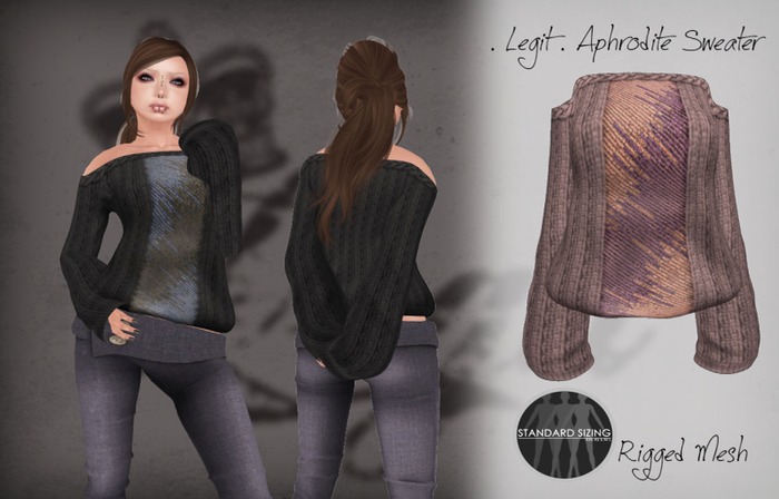 . Legit . Aphrodite Sweater - Pink