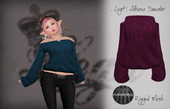 . Legit . Athena Sweater - Pink