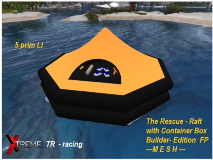 Life-Rescue Boat Raft BOX FP Builder Edition XTREME  TR-racing