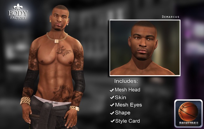 [BODY FACTORY] Basketball Demarcus - BOX