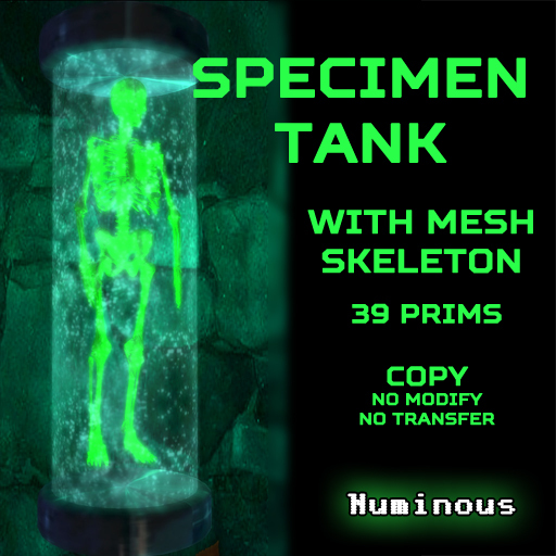 NUMINOUS - Specimen Tank (box) - C/NM/NT