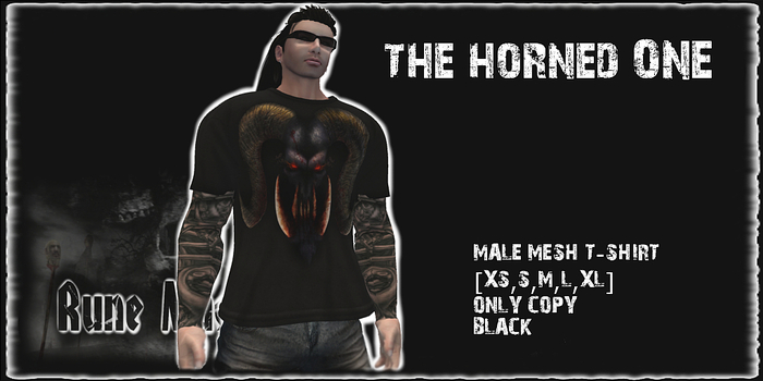 The Horned One Mesh Shirt