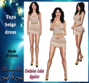 La&Li   Taya beige  dress