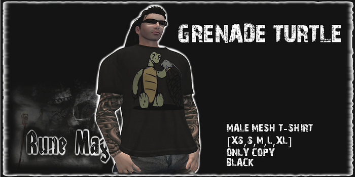 Grenade Turtle Mesh Shirt
