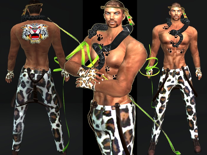 LEOPARD SAFARI OUTFIT MALE