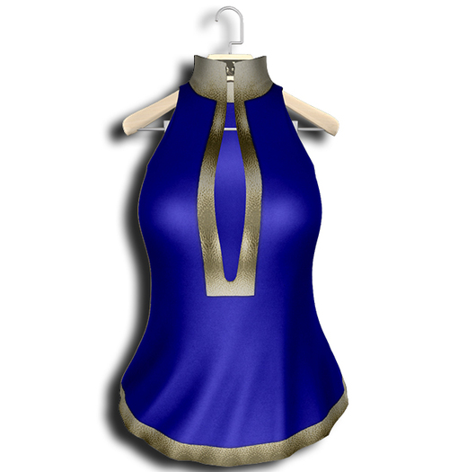 .:Vitrimi:. Collared Tank Navy