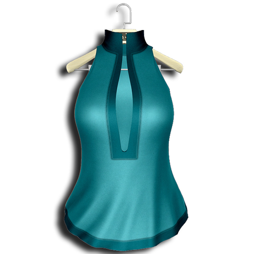 .:Vitrimi:. Collared Tank Aqua