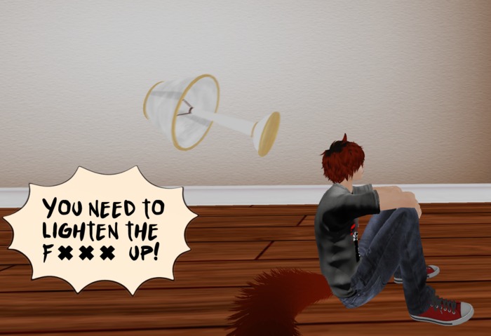 Lighten Up! (Thrower) White