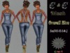 Second Life Marketplace - *clothes MESH woman Overall (Blue)* DEMO