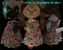 Dinkie Floral Circular Dress