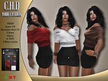 [C.H.D] Liana Off Shoulder Shirt V2