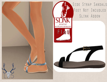 Side Strap Sandal (Sky)