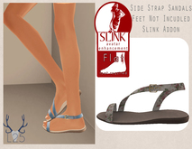 Side Strap Sandal (Sky)
