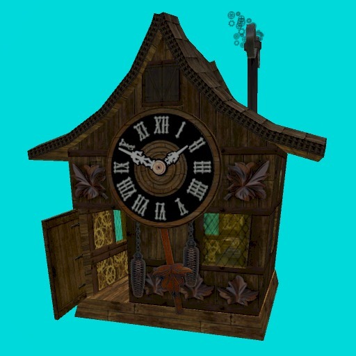 Clockwork Kukoo House (47 prims)