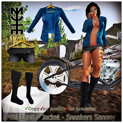 Mini Short - Jacket - Sneakers Sanony