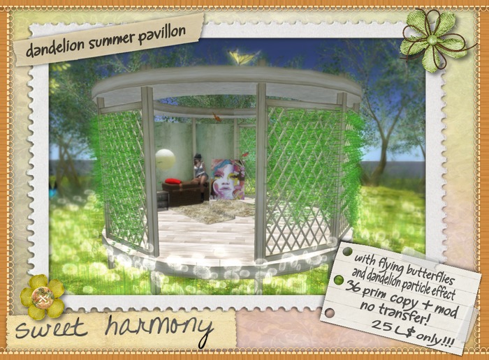 [sh] dandelion summer pavillon