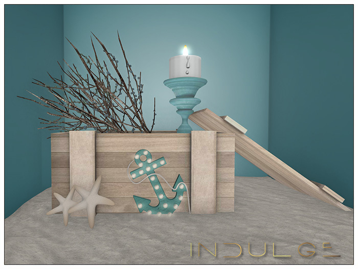 INDULGE Decor Crate -Green