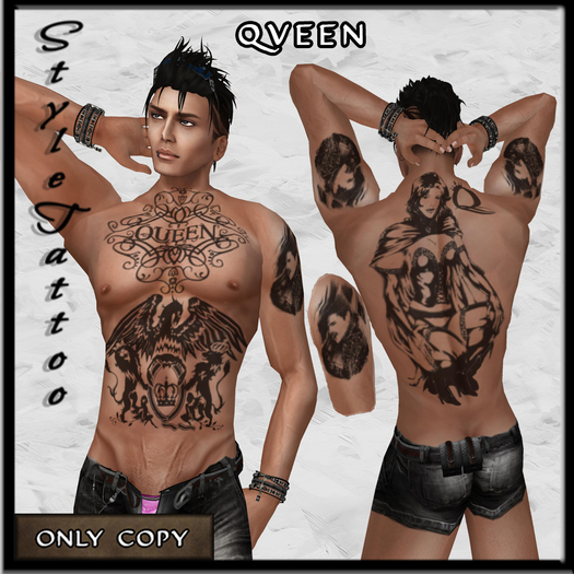 Style Tattoo QUEEN