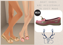Boat Shoes (White)