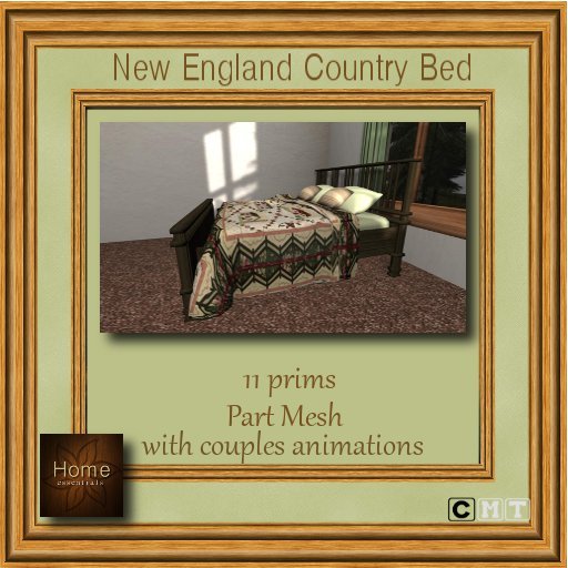 :Home: New England Country Bed-2