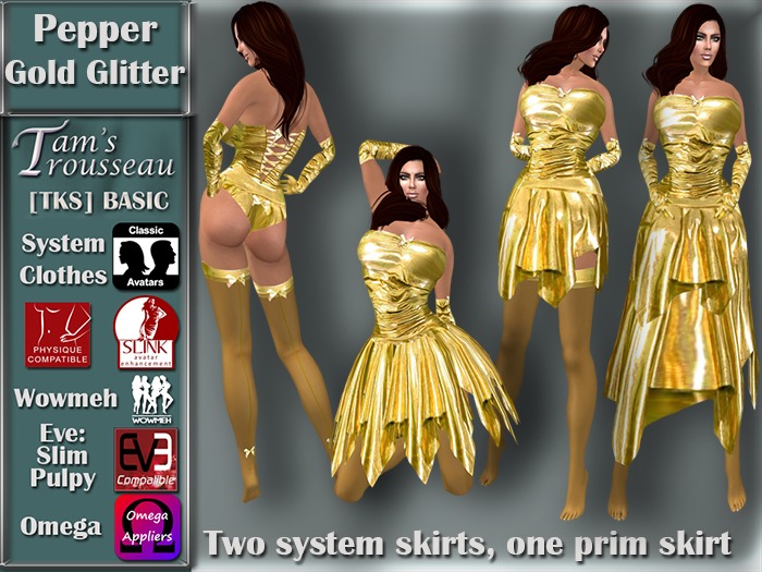 sims 4 gold dress MANDY CHANAPON - Gold Draping Silk Metallic Chiffon Fabric Gown - The Sims 4 Create a Sim