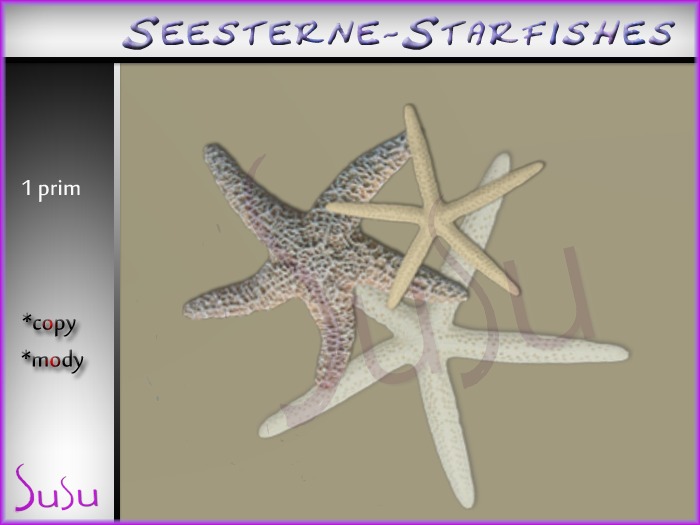su-3 seesterne-starfishes